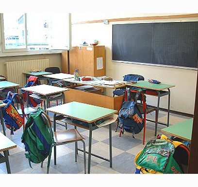 banchi di scuola